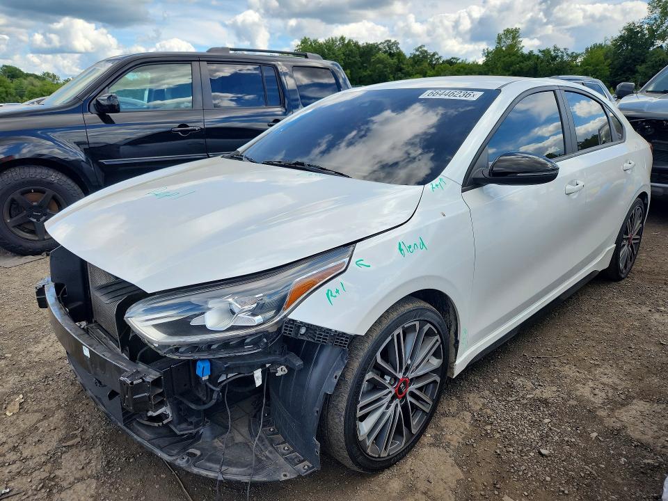 66446236 :رقم المزاد ، 3KPF44AC0ME390819 vin ، 2021 Kia Forte مزاد بيع