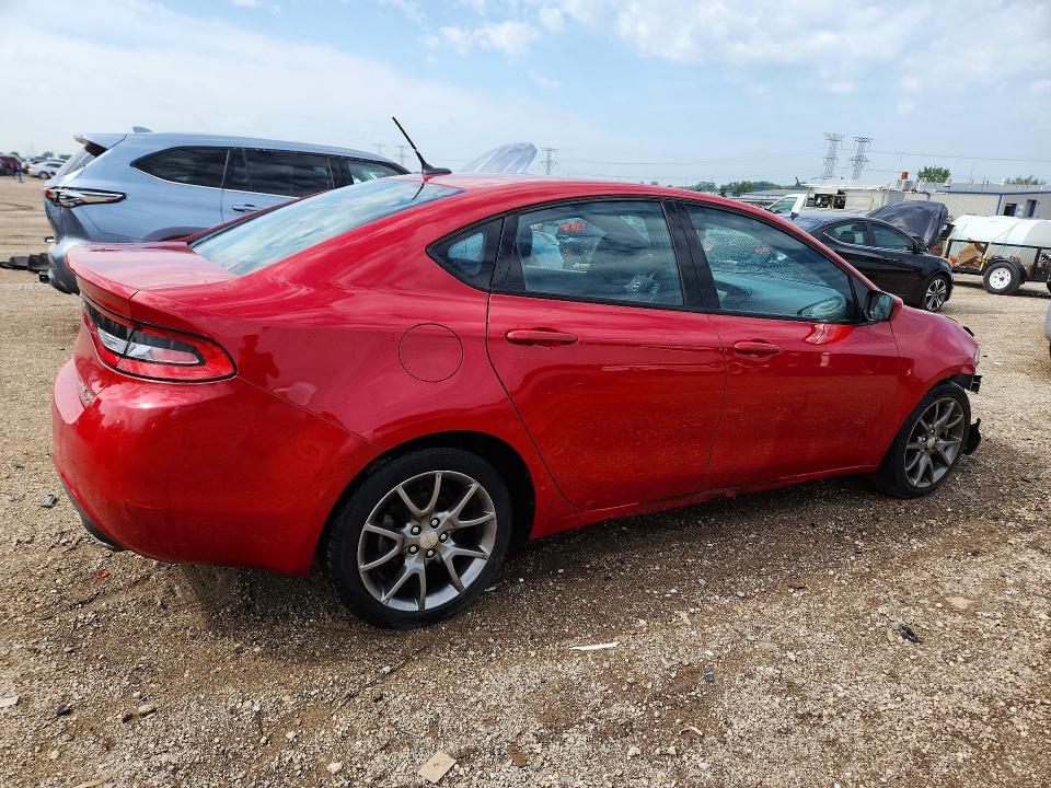 2014 Dodge Dart მანქანა იყიდება აუქციონზე, vin: 1C3CDFBB4ED907115, აუქციონის ნომერი: 65645786