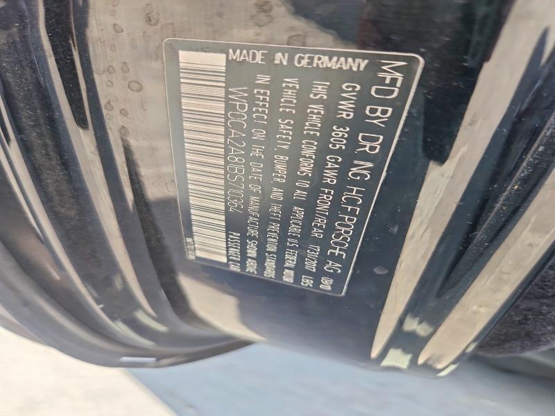 Продаж на аукціоні авто 2011 Porsche Boxster, vin: WP0CA2A81BS710364, номер лоту: 64758176