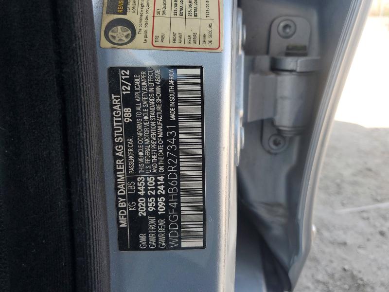 Продаж на аукціоні авто 2013 Mercedes-benz C, vin: WDDGF4HB6DR273431, номер лоту: 64643746