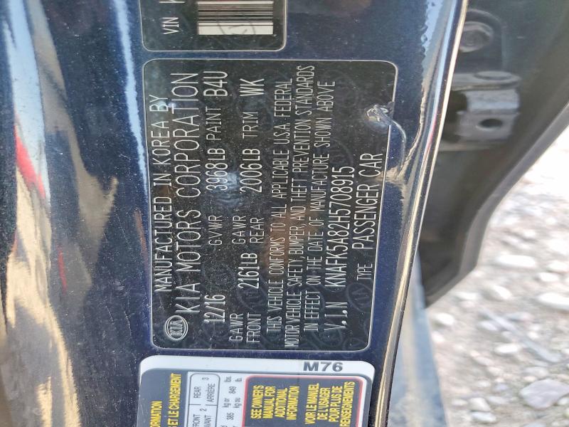 Aukcja sprzedaży 2017 Kia Forte5, vin: KNAFK5A82H5708915, numer aukcji: 63556576