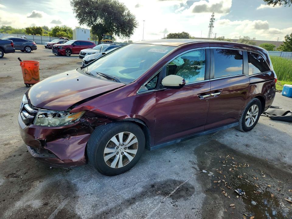 2015 Honda Odyssey მანქანა იყიდება აუქციონზე, vin: 5FNRL5H67FB092268, აუქციონის ნომერი: 64566026