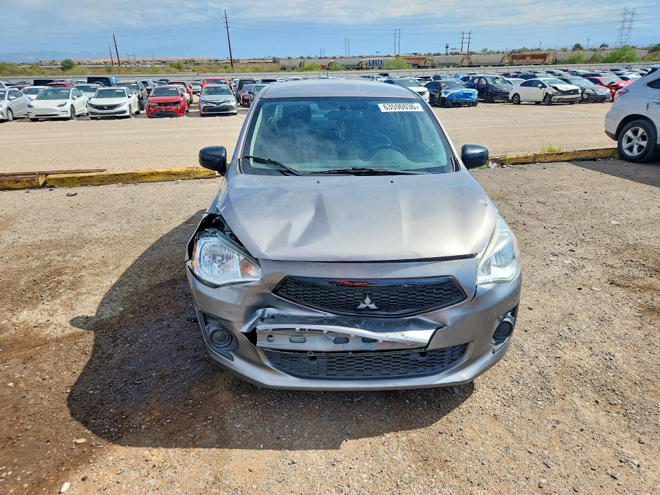 63590036 :رقم المزاد ، ML32F4FJ6LHF02344 vin ، 2020 Mitsubishi Mirage مزاد بيع
