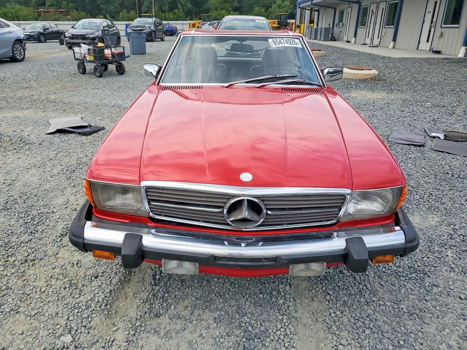 1984 Mercedes-benz 380 მანქანა იყიდება აუქციონზე, vin: WDBBA45A2EA005943, აუქციონის ნომერი: 65474926