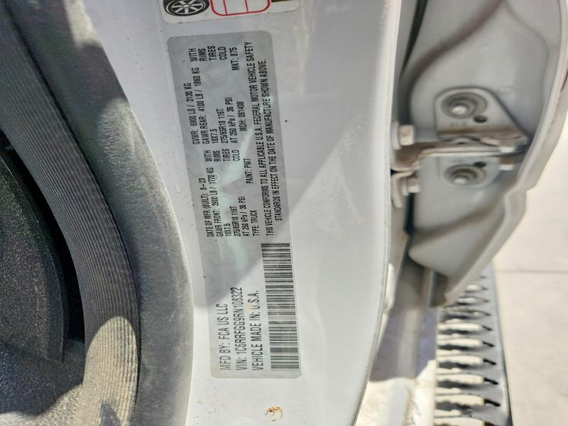 64187266 :رقم المزاد ، 1C6RRFGG9RN108322 vin ، 2024 Ram 1500 مزاد بيع