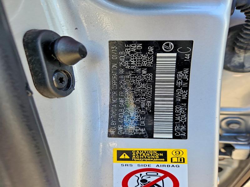 Aukcja sprzedaży 2013 Lexus Es, vin: JTHBW1GG5D2017658, numer aukcji: 66029226