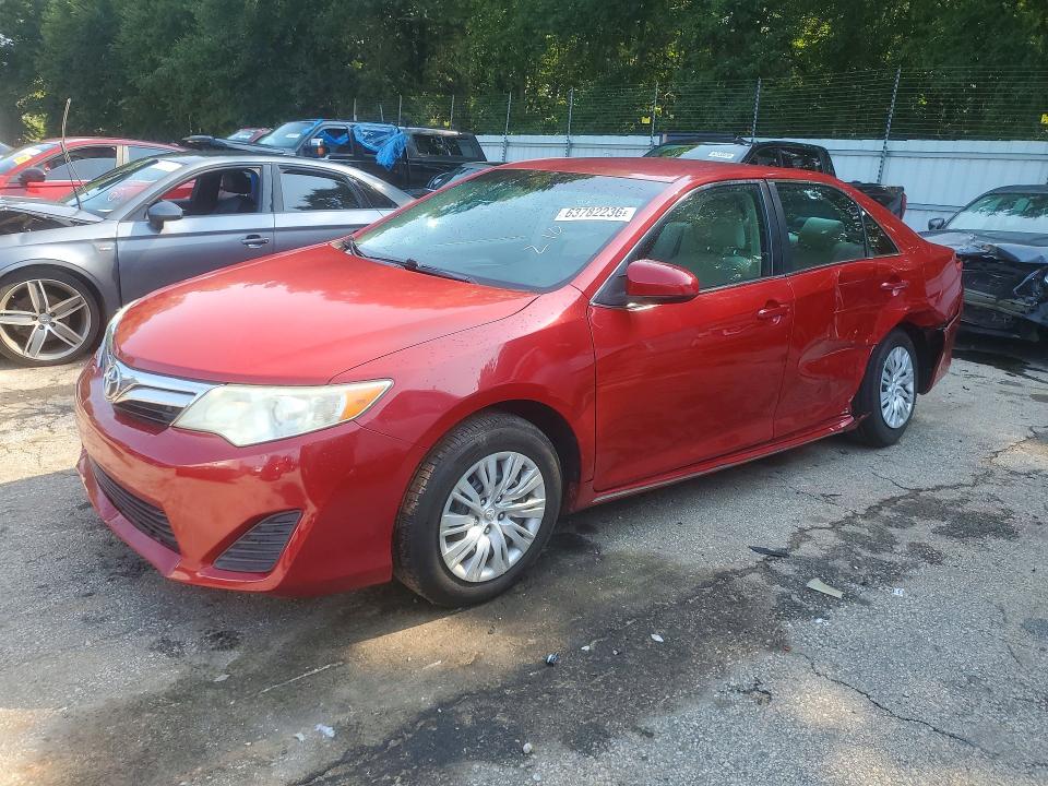 Auction sale of the 2012 Toyota Camry, vin: 4T4BF1FK6CR210204, lot number: 63782236