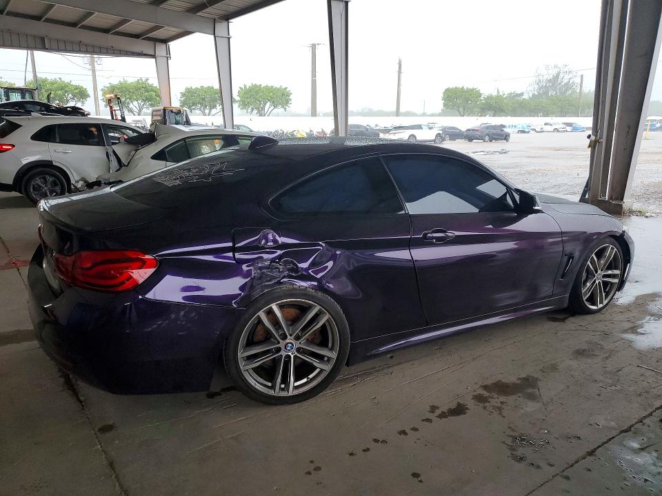 63547626 :رقم المزاد ، WBA4W3C56KAF93692 vin ، 2019 Bmw 430i مزاد بيع