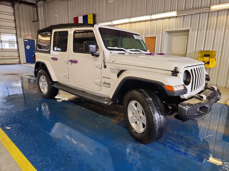 Продажа на аукционе авто 2018 Jeep Wrangler Unlimited, vin: 1C4HJXEN7JW331184, номер лота: 64924766