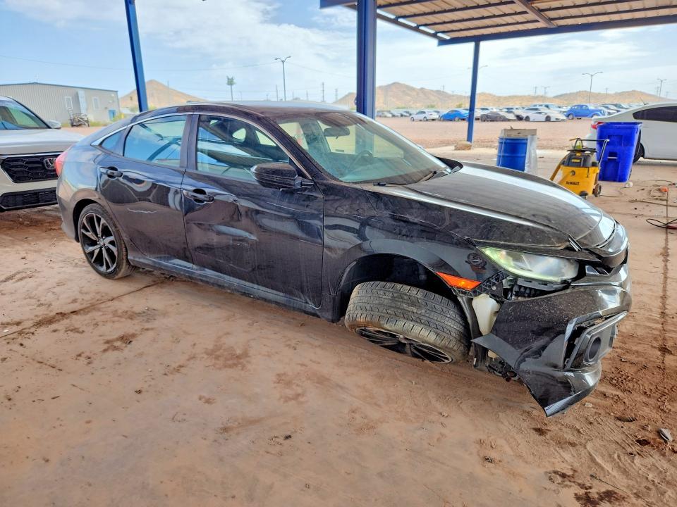 2019 Honda Civic მანქანა იყიდება აუქციონზე, vin: 2HGFC2F86KH571793, აუქციონის ნომერი: 57030986