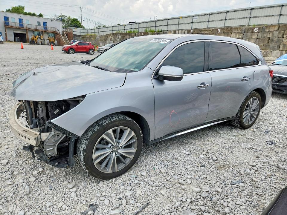 2017 Acura Mdx მანქანა იყიდება აუქციონზე, vin: 5J8YD4H55HL001574, აუქციონის ნომერი: 64230286