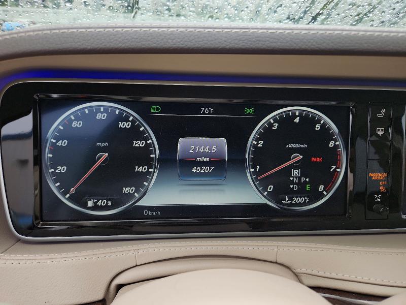 Aukcja sprzedaży 2016 Mercedes-benz S, vin: WDDUG8FB8GA244767, numer aukcji: 66108936