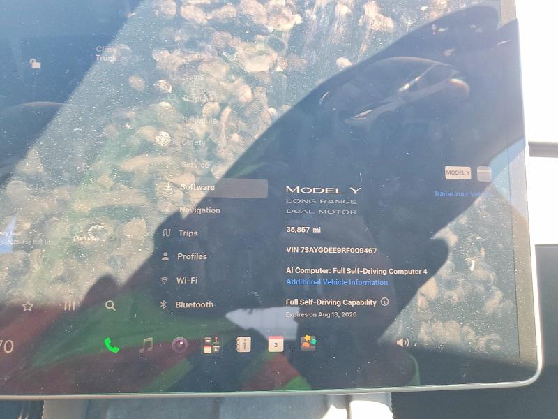 2024 Tesla Model Y მანქანა იყიდება აუქციონზე, vin: 7SAYGDEE9RF009467, აუქციონის ნომერი: 63571616