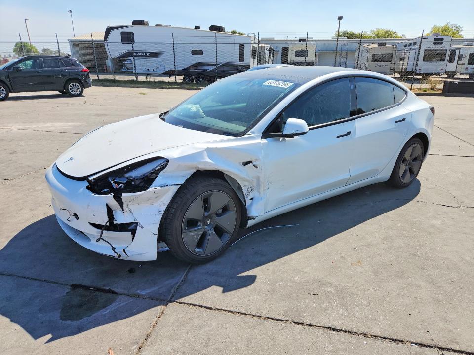 Aukcja sprzedaży 2021 Tesla Model 3, vin: 5YJ3E1EA1MF078686, numer aukcji: 63376296