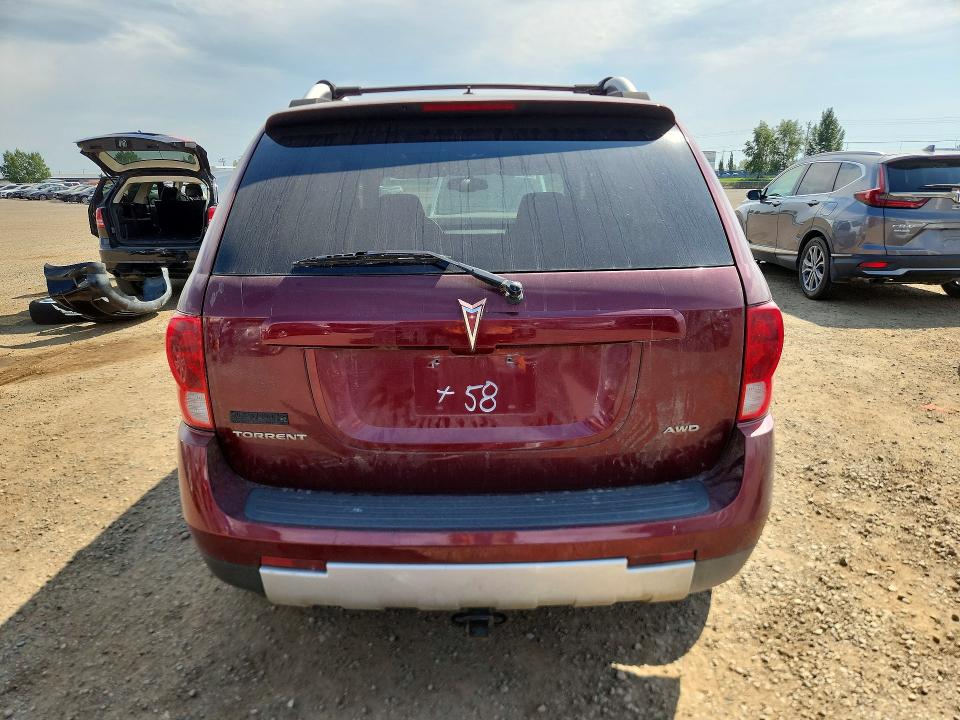 2007 Pontiac Torrent მანქანა იყიდება აუქციონზე, vin: 2CKDL73F376231132, აუქციონის ნომერი: 67013196