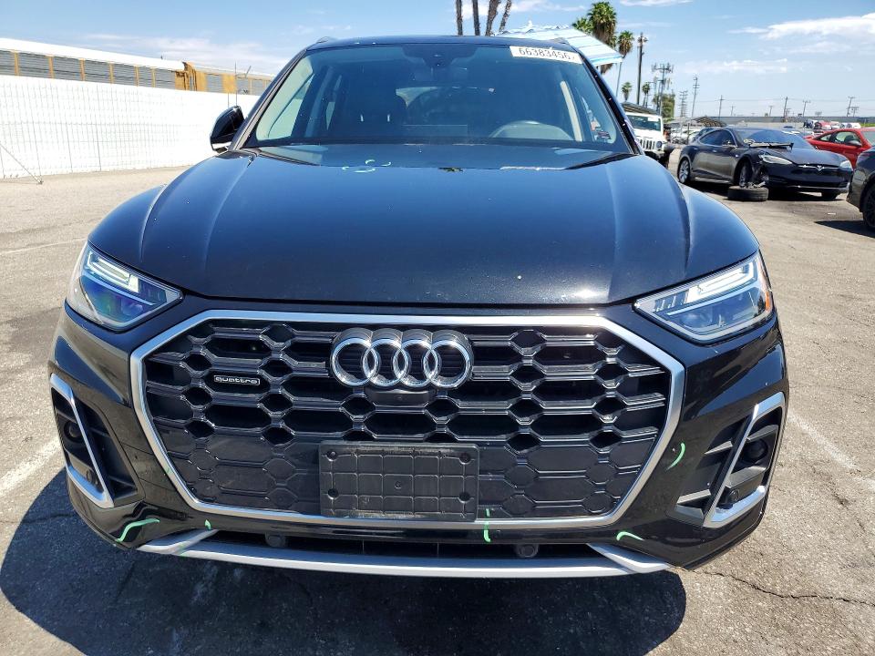 2022 Audi Q5 მანქანა იყიდება აუქციონზე, vin: WA1EAAFY9N2117992, აუქციონის ნომერი: 66383456