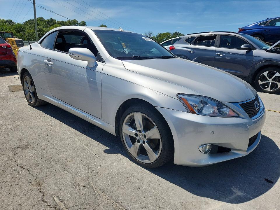66187546 :رقم المزاد ، JTHFF2C22A2513451 vin ، 2010 Lexus Is 250c مزاد بيع