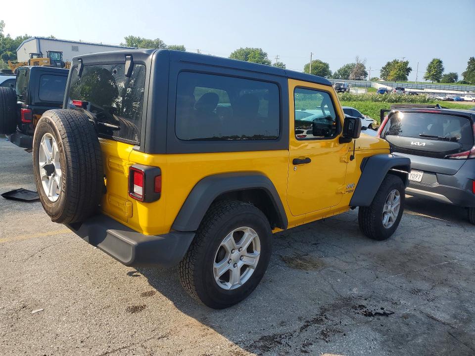 Продаж на аукціоні авто 2020 Jeep Wrangler, vin: 1C4GJXAG5LW203273, номер лоту: 54548316