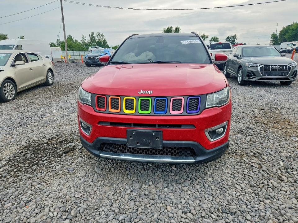 2018 Jeep Compass მანქანა იყიდება აუქციონზე, vin: 3C4NJDCB7JT437229, აუქციონის ნომერი: 63746416