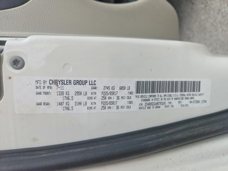 Aukcja sprzedaży 2011 Dodge Grand Caravan, vin: 2D4RN5DG4BR793201, numer aukcji: 66071576