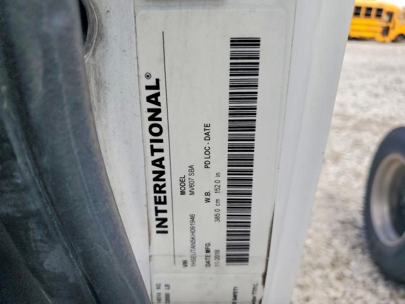 Продажа на аукционе авто 2019 International Mv607, vin: 1HSEUTAN5KH091946, номер лота: 65240516