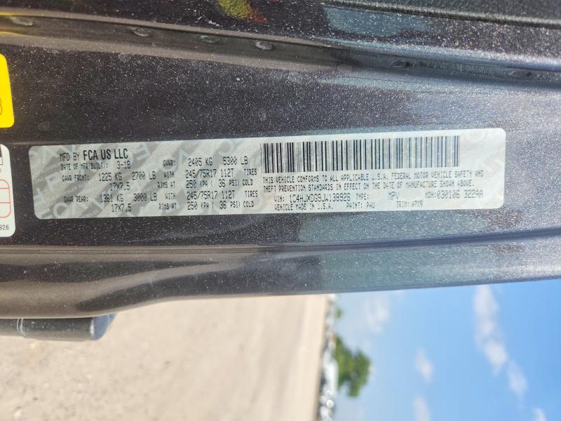 Aukcja sprzedaży 2018 Jeep Wrangler Unlimited, vin: 1C4HJXDG9JW138926, numer aukcji: 63997896