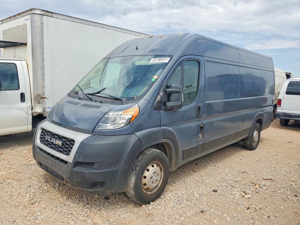 2021 Ram Promaster 3500 მანქანა იყიდება აუქციონზე, vin: 3C6MRVJG2ME586527, აუქციონის ნომერი: 64681336
