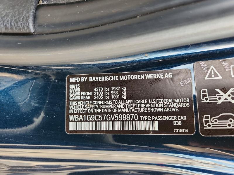 Продажа на аукционе авто 2016 Bmw 228, vin: WBA1G9C57GV598870, номер лота: 63208946