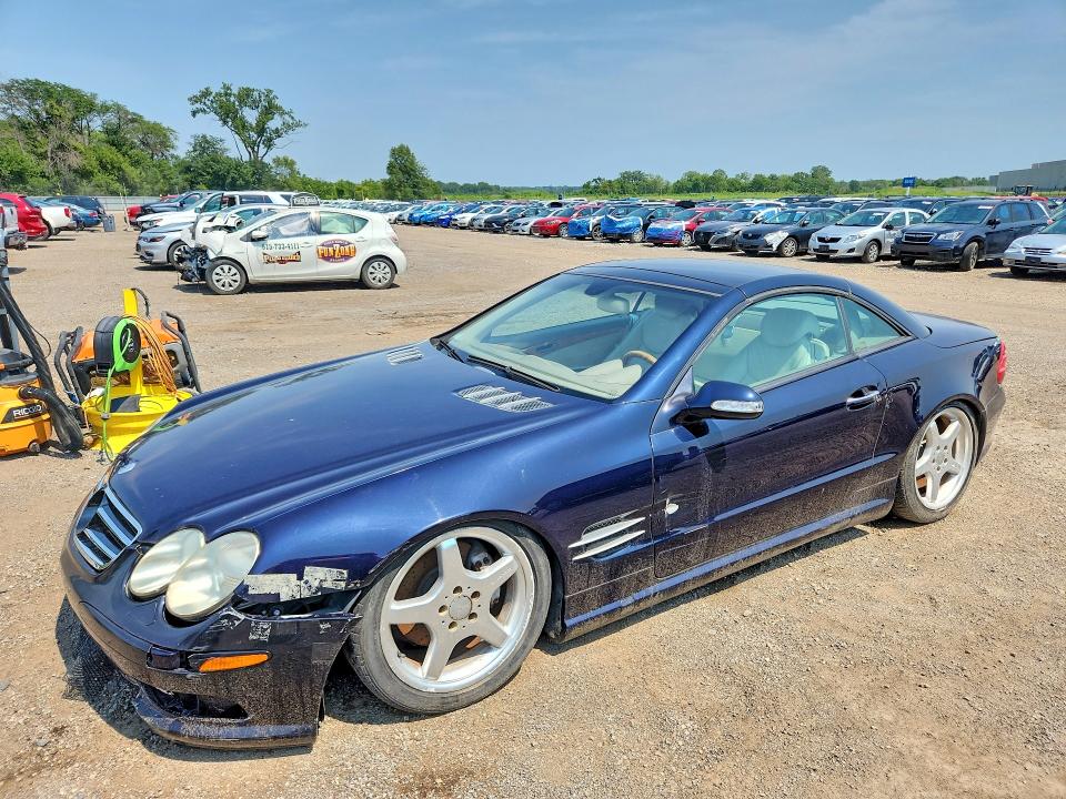 Auction sale of the 2003 Mercedes-benz Sl, vin: WDBSK75F53F035609, lot number: 64663006