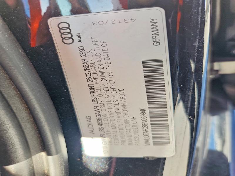Продажа на аукционе авто 2014 Audi A6, vin: WAUDFAFC8EN069940, номер лота: 65128516