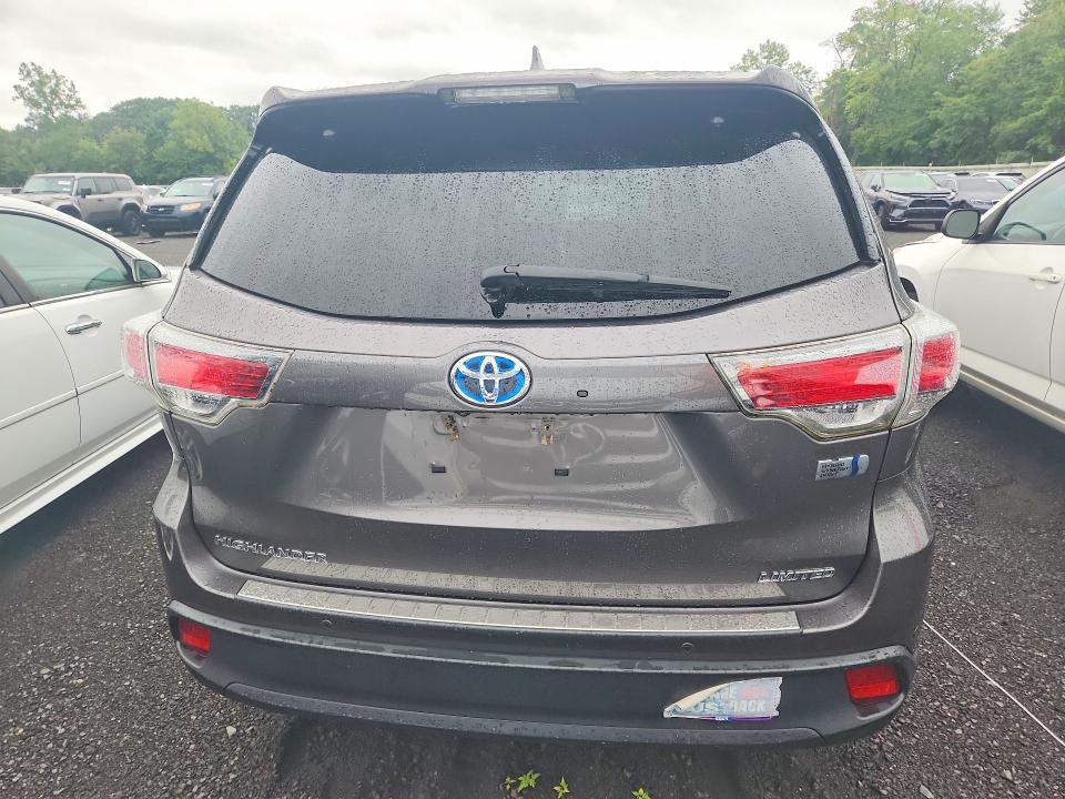 Продажа на аукционе авто 2016 Toyota Highlander Hybrid, vin: 5TDDCRFHXGS017471, номер лота: 64665516