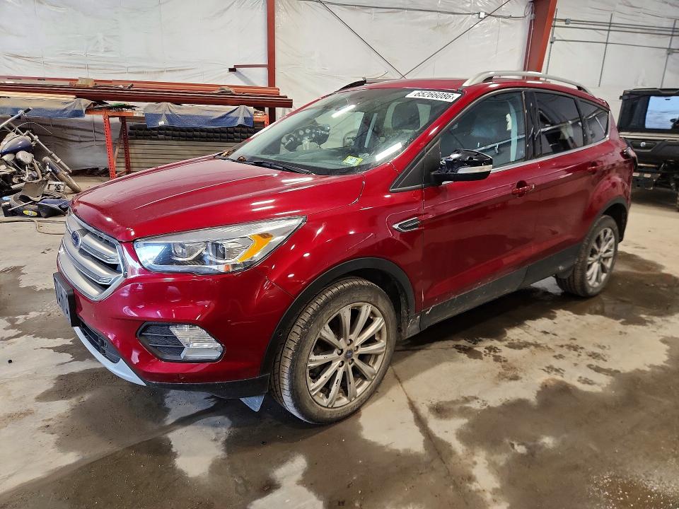 Продажа на аукционе авто 2017 Ford Escape, vin: 1FMCU9JD7HUE61395, номер лота: 65266086