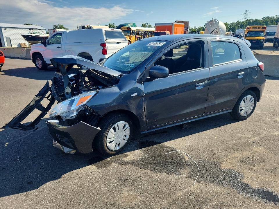 66007616 :رقم المزاد ، ML32AUHJ2RH009701 vin ، 2024 Mitsubishi Mirage مزاد بيع