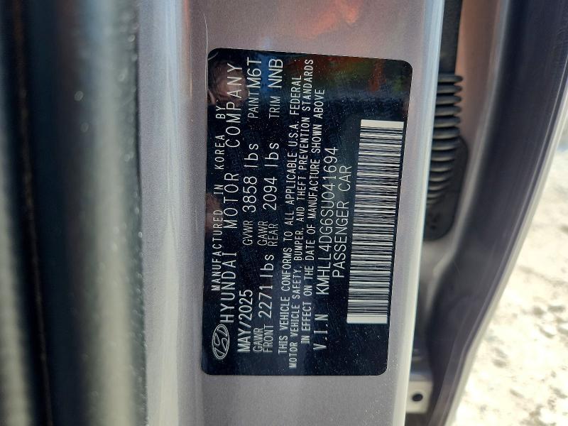 Продажа на аукционе авто 2025 Hyundai Elantra, vin: KMHLL4DG6SU041694, номер лота: 65985656