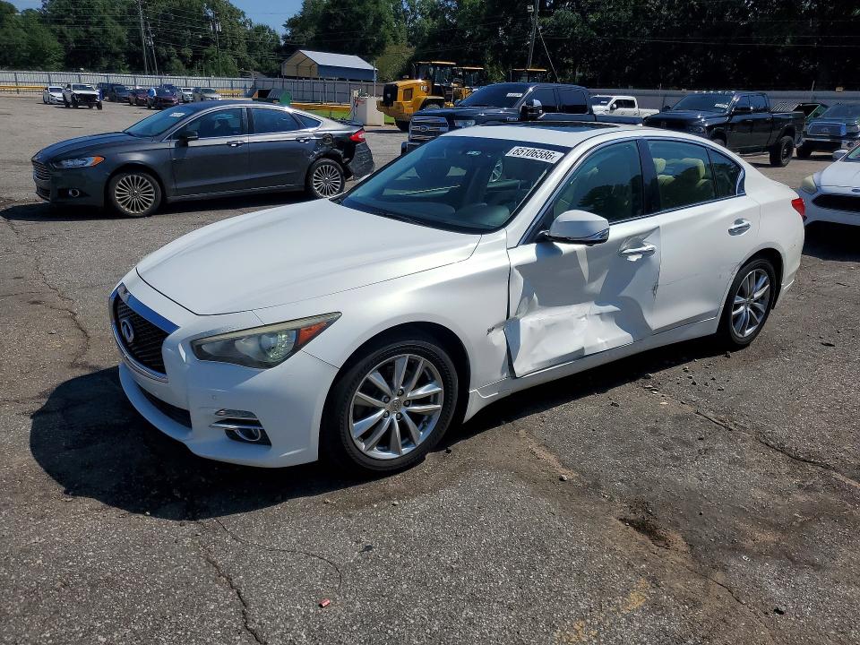 Aukcja sprzedaży 2014 Infiniti Q50, vin: JN1BV7AP7EM674938, numer aukcji: 65106586