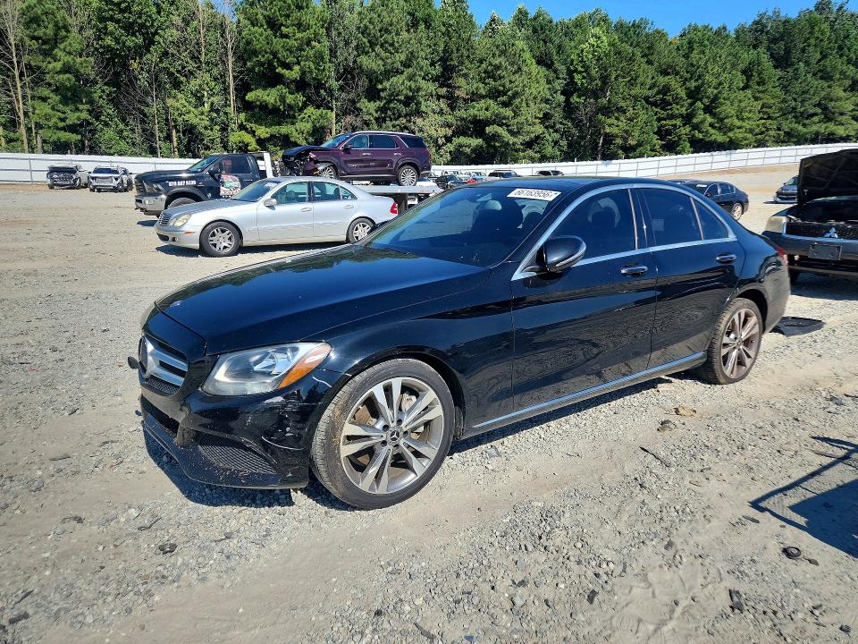 2017 Mercedes-benz C მანქანა იყიდება აუქციონზე, vin: 55SWF4JB1HU222851, აუქციონის ნომერი: 66163956