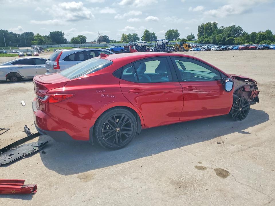 64117976 :رقم المزاد ، 4T1DAACKXSU041745 vin ، 2025 Toyota Camry مزاد بيع