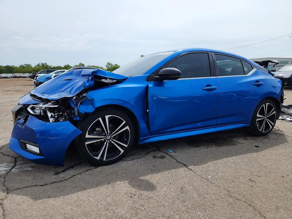 2022 Nissan Sentra მანქანა იყიდება აუქციონზე, vin: 3N1AB8DV5NY205915, აუქციონის ნომერი: 66718576