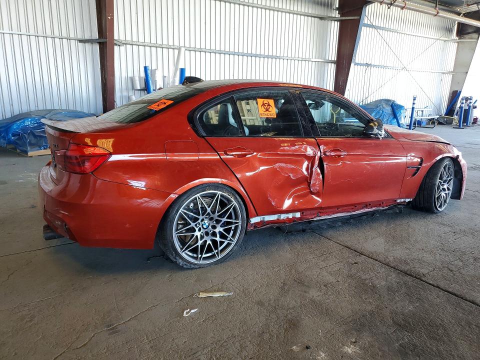 2017 Bmw M3 მანქანა იყიდება აუქციონზე, vin: WBS8M9C32H5G85212, აუქციონის ნომერი: 63934366