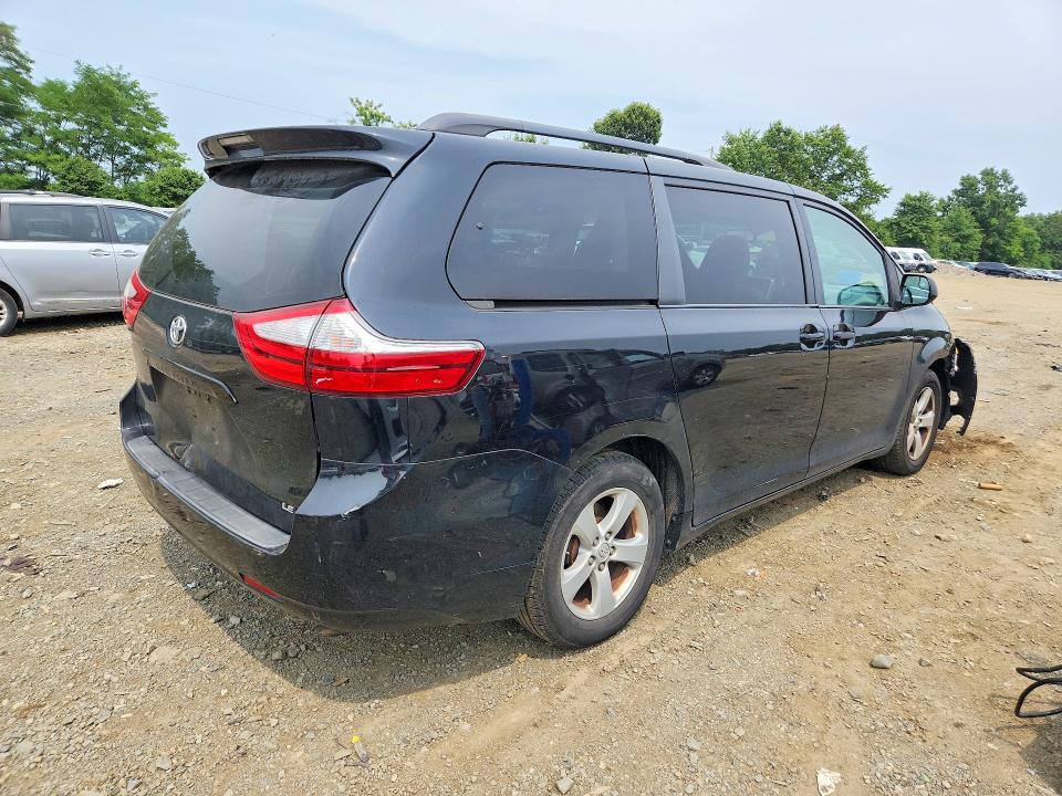 Aukcja sprzedaży 2016 Toyota Sienna, vin: 5TDKK3DC4GS752624, numer aukcji: 65111536