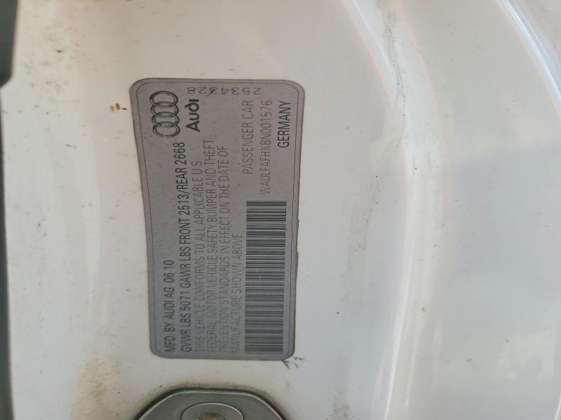 Aukcja sprzedaży 2011 Audi A5, vin: WAULFAFHXBN001576, numer aukcji: 63506936