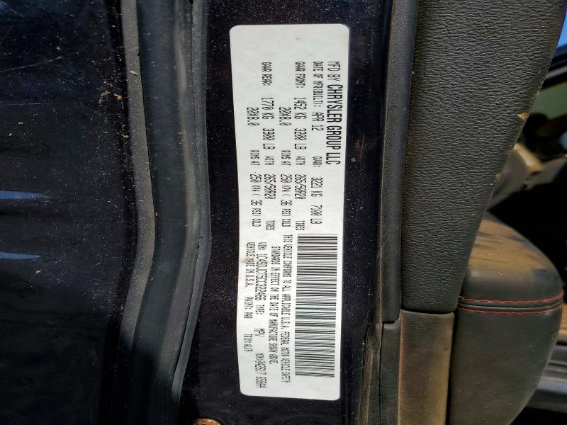 Продаж на аукціоні авто 2012 Dodge Durango, vin: 1C4SDJCT5CC322466, номер лоту: 63431936