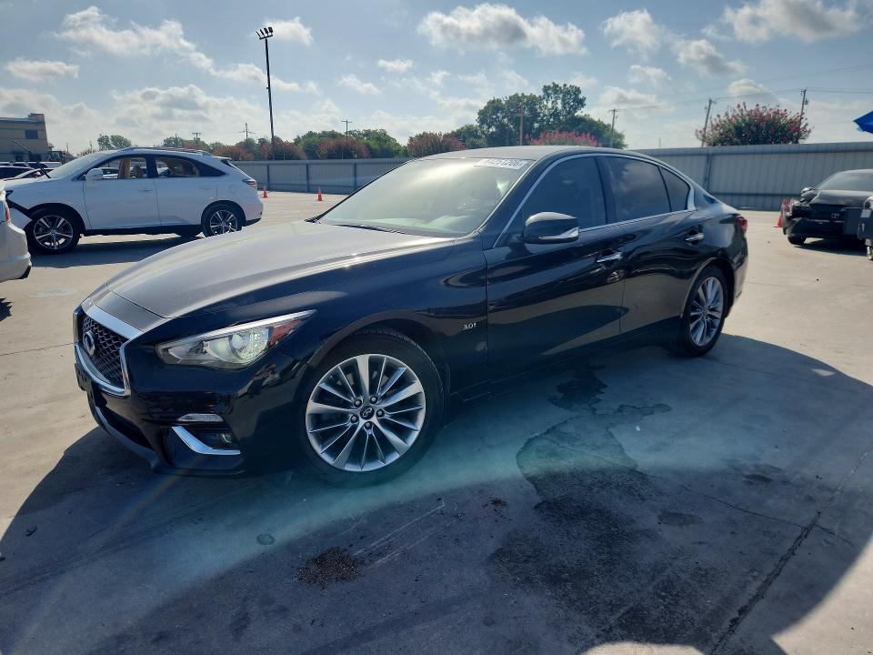 64251206 :رقم المزاد ، JN1EV7AR4JM443049 vin ، 2018 Infiniti Q50 مزاد بيع