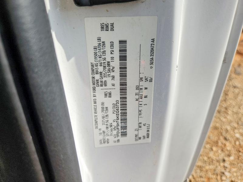 Aukcja sprzedaży 2019 Ford F550, vin: 1FDUF5HT6KEG63733, numer aukcji: 64488976