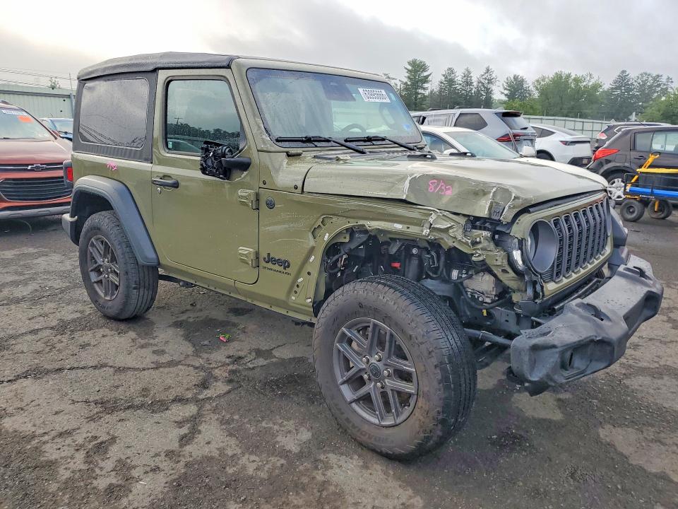 63995666 :رقم المزاد ، 1C4PJXAN1SW627241 vin ، 2025 Jeep Wrangler مزاد بيع