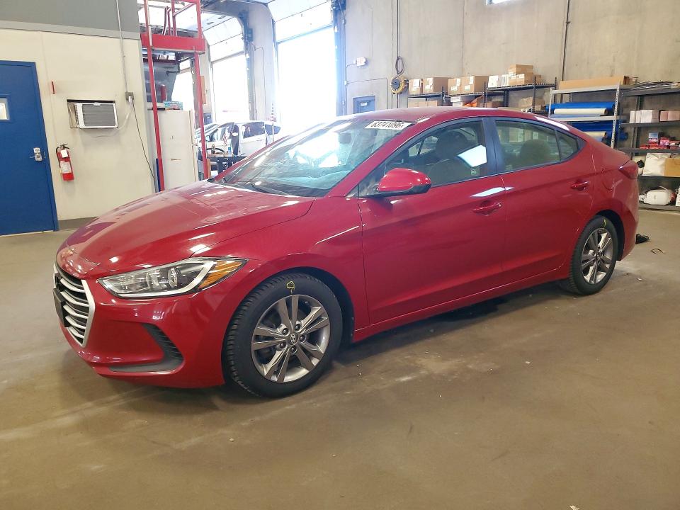 2017 Hyundai Elantra მანქანა იყიდება აუქციონზე, vin: KMHD84LFXHU142566, აუქციონის ნომერი: 63741096