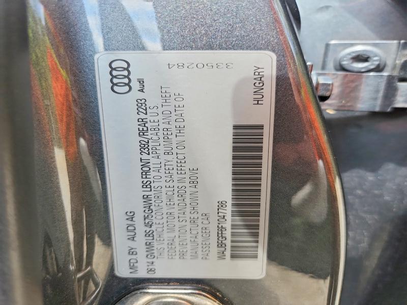 Auction sale of the 2015 Audi A3, vin: WAUBFGFF6F1047786, lot number: 65279766