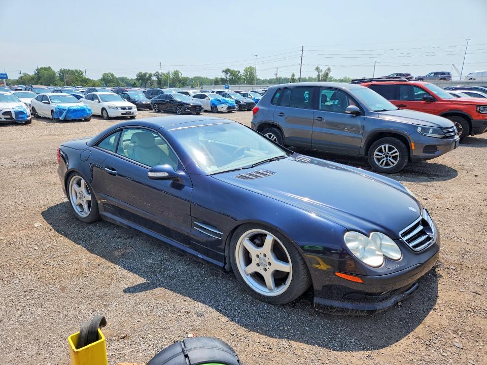 Продаж на аукціоні авто 2003 Mercedes-benz Sl, vin: WDBSK75F53F035609, номер лоту: 64663006