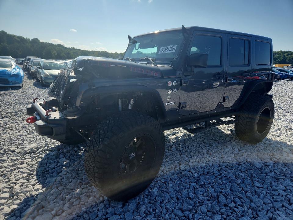 63484136 :رقم المزاد ، 1C4BJWFG9HL675997 vin ، 2017 Jeep Wrangler Unlimited مزاد بيع