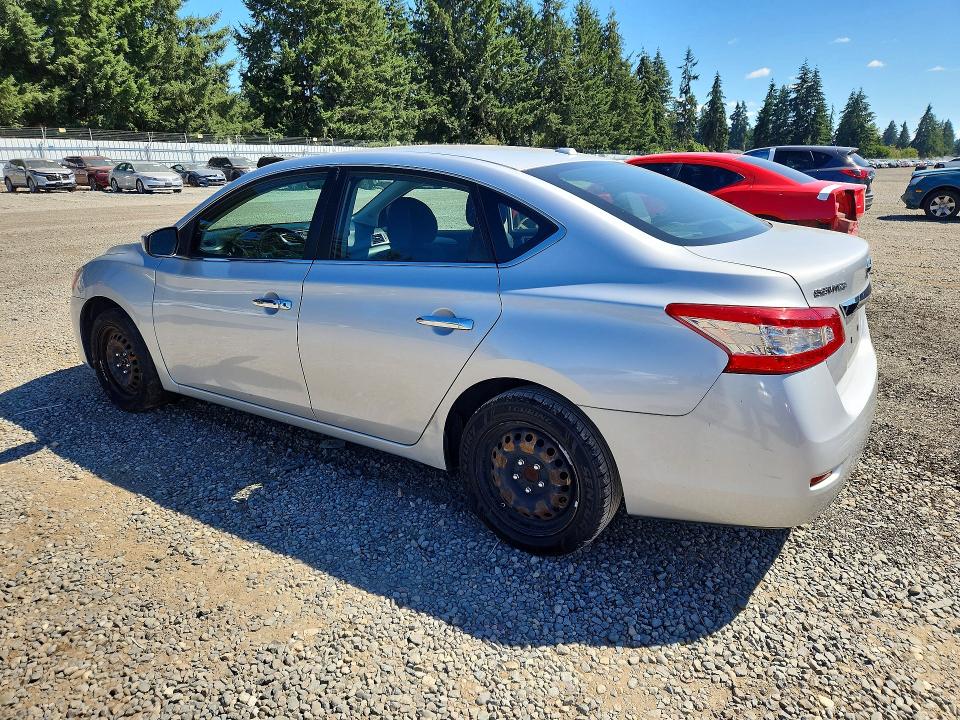 2015 Nissan Sentra მანქანა იყიდება აუქციონზე, vin: 3N1AB7AP4FL668269, აუქციონის ნომერი: 64605016